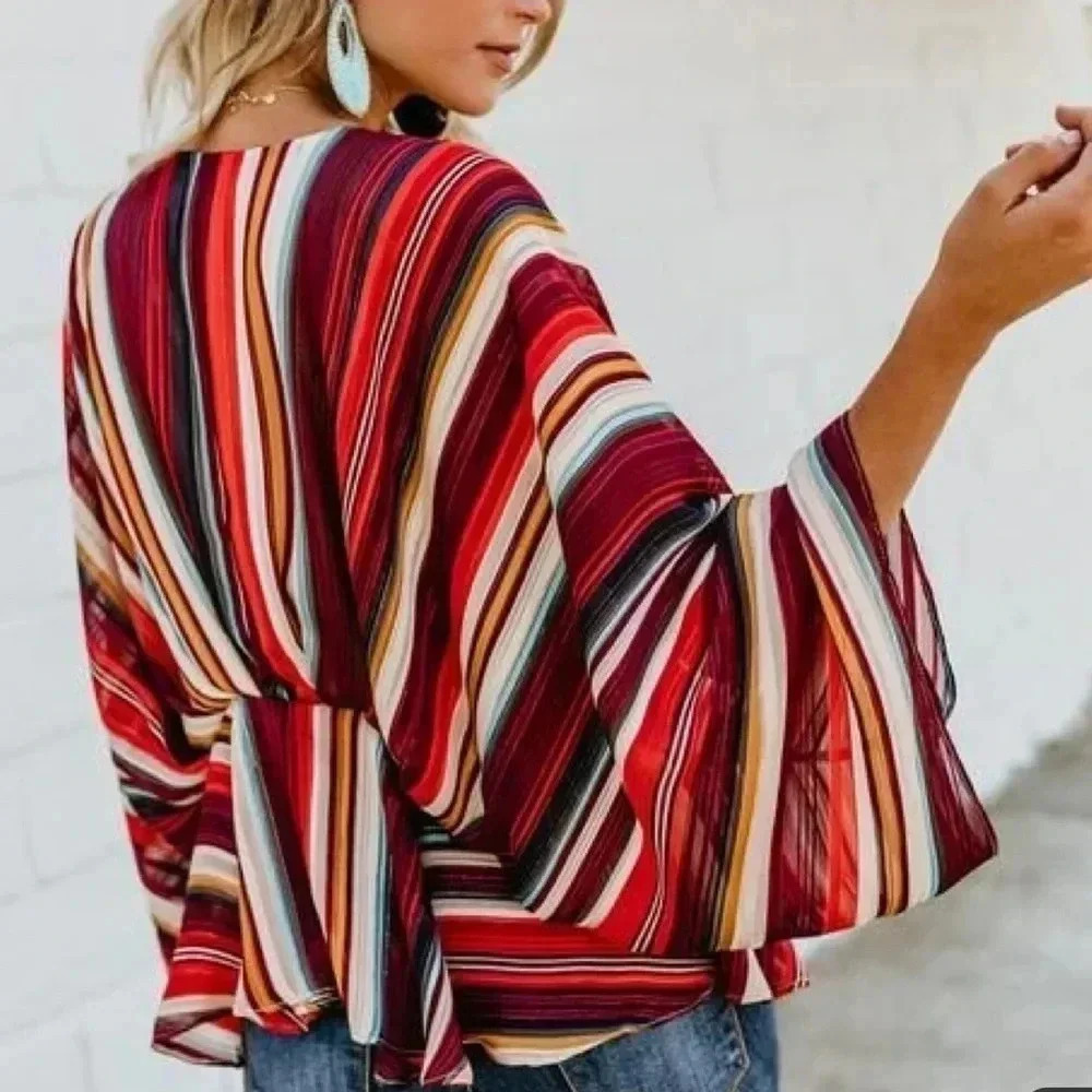 Vici Kimono Style Top - Picture 3 of 5